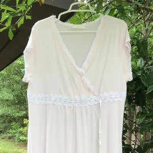 Eileen West Lace Nightgown Long Night Gown Pajamas